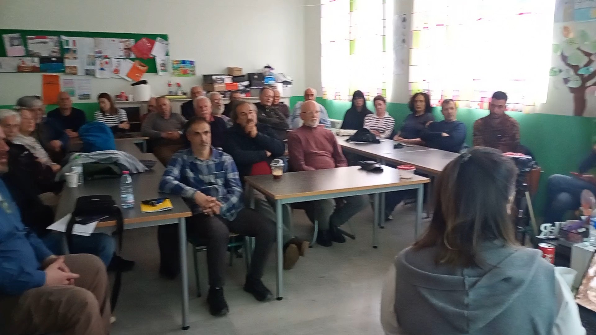 Παραγωγοί και κάτοικοι παρακολούθησαν την παρουσίαση.